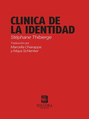 cover image of Clinica de la identidad
